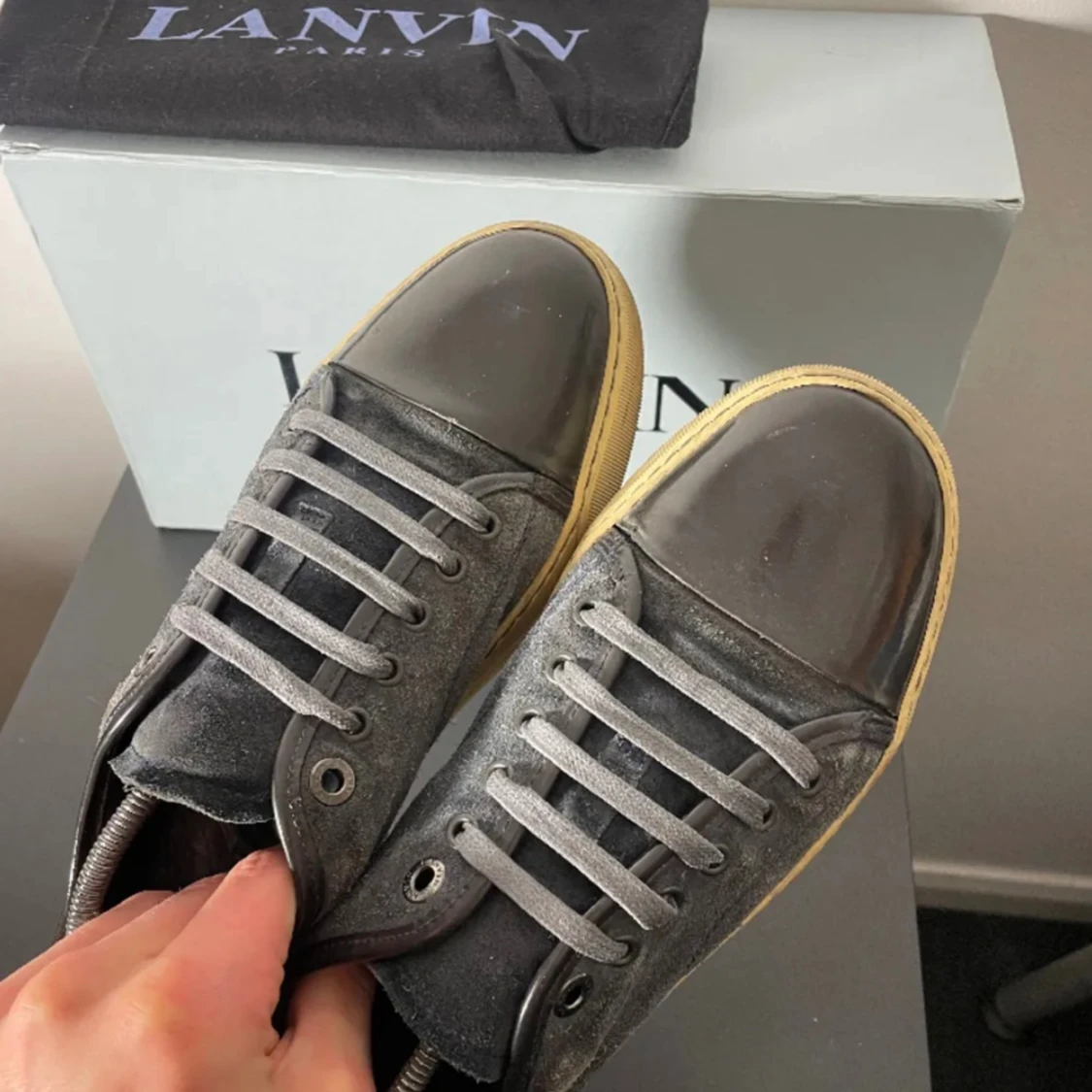 Lanvins Cap Toe - 90