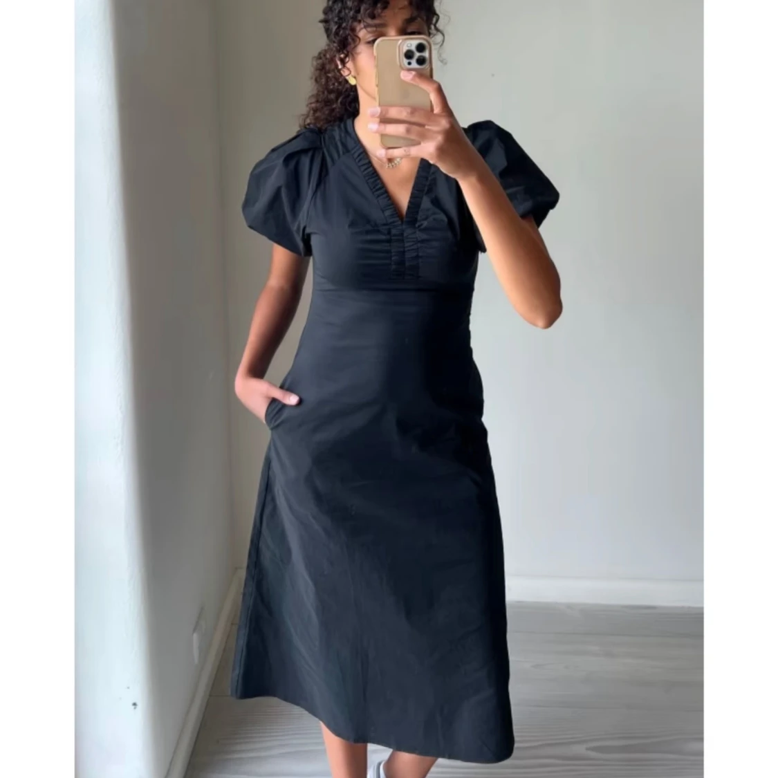 Neo Noir Illana poplin dress - 90