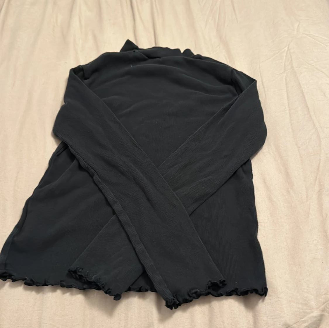 Svart långärmad tröja - 90