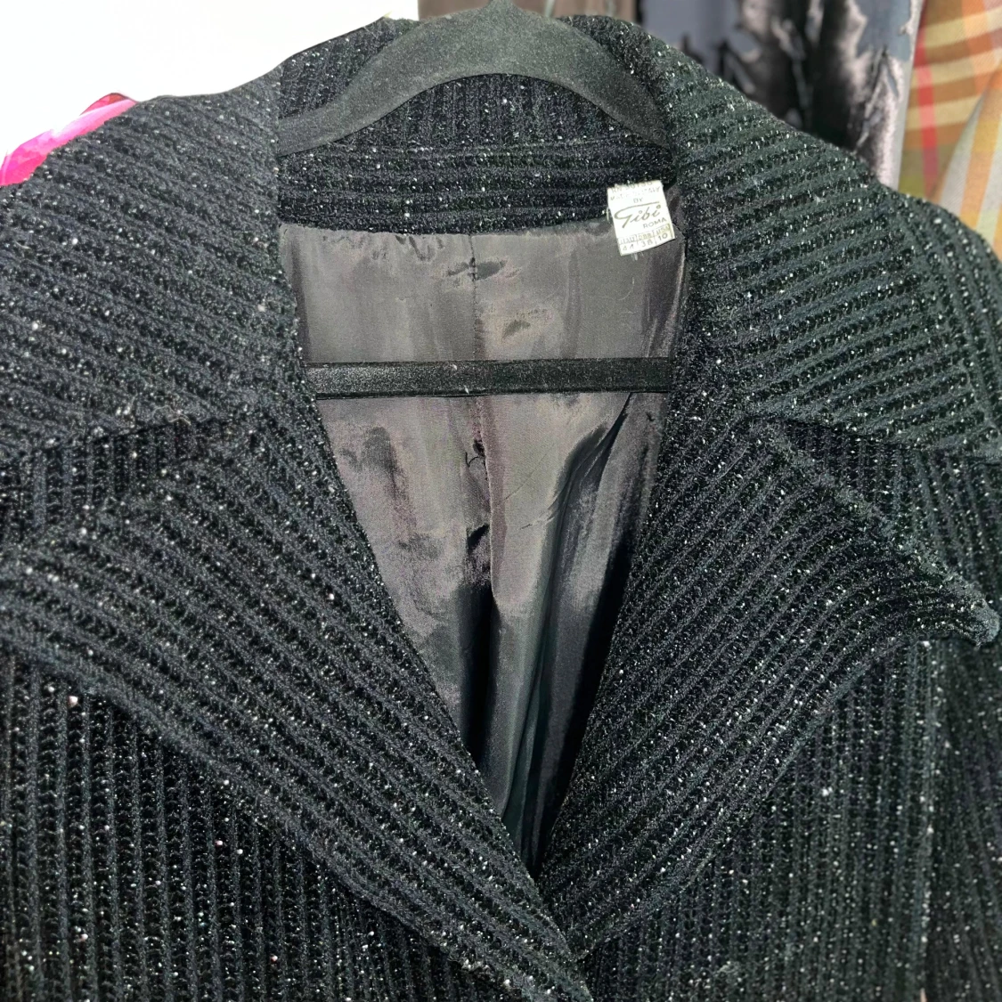 Svart glitter kavaj från Gibi Roma  - 90