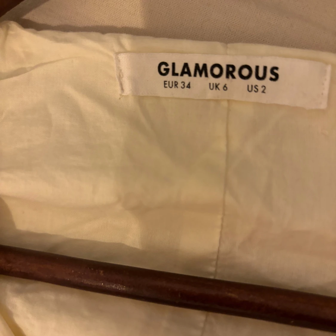 Vit klänning str 34 - 90