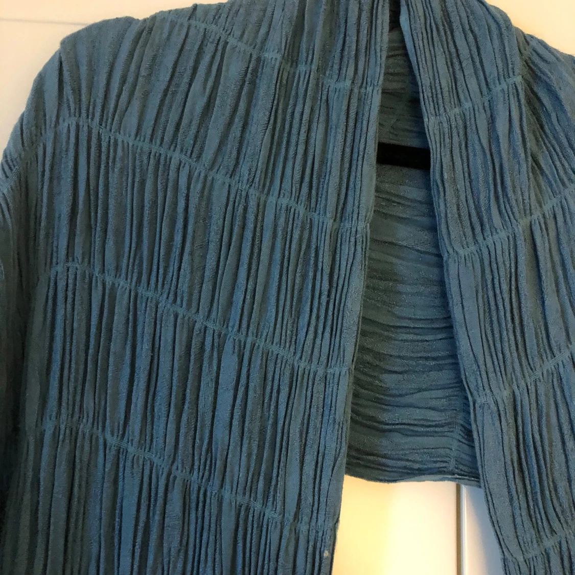 Turkosblå sjal - 91