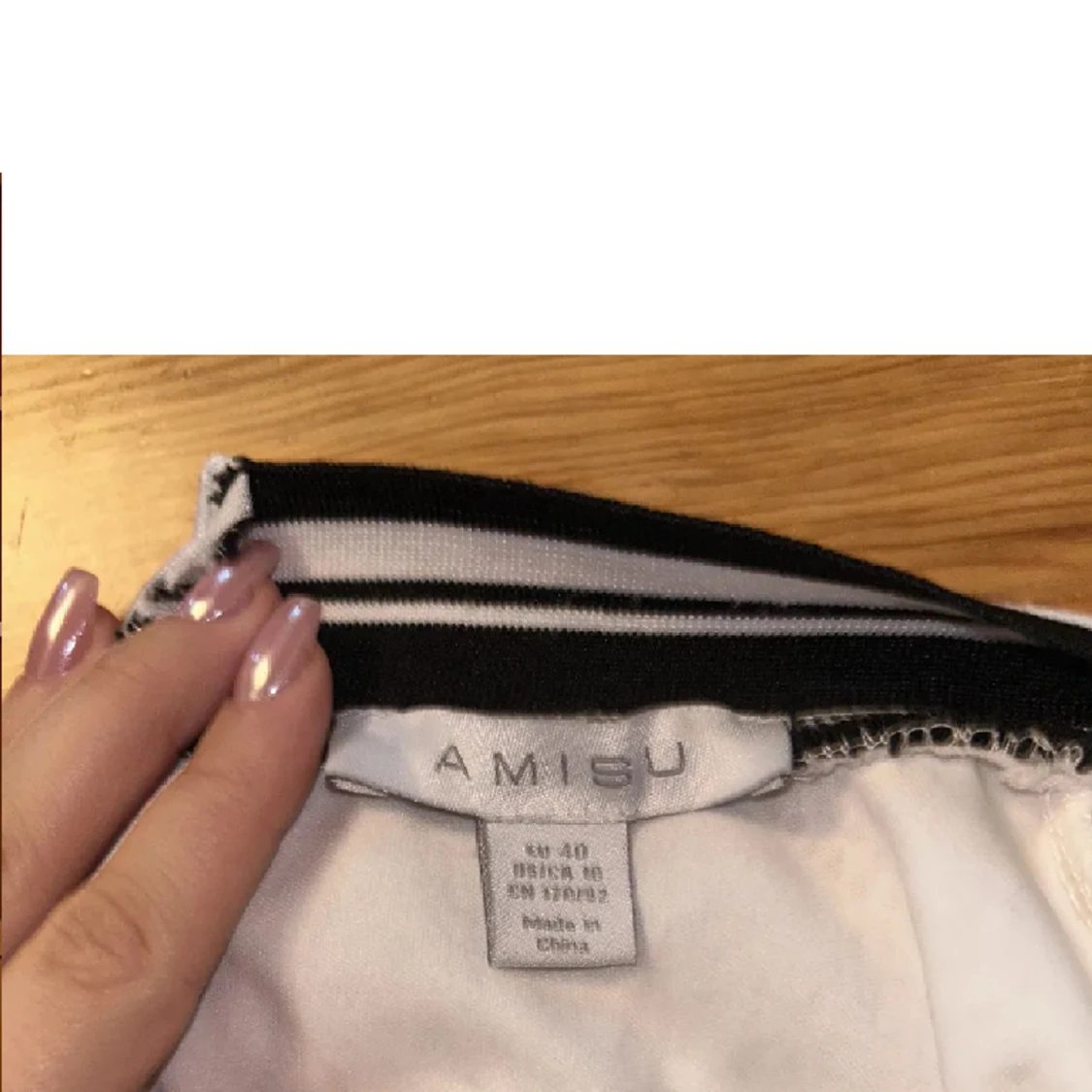 Vit spetsklänning - 91