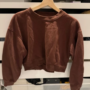 Sweatshirt kort  - Kort jättemysig sweatshirt från zara. Använd några gånger.☺️