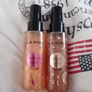 Body mist  - Säljer två stycken body mist då de aldrig kommer till användning. En är 100 ml och tillsammans är dem 200ml. De är bara testade max 2 gånger och de är helt fulla. (Ny skick). Säljer båda för 50kr + frakt 