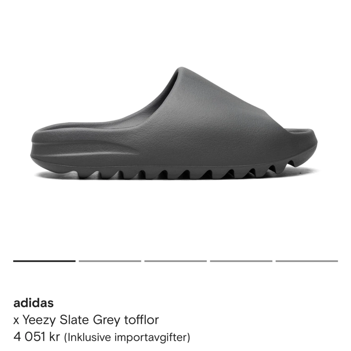 Yeezy Slide (slate grey) - 91