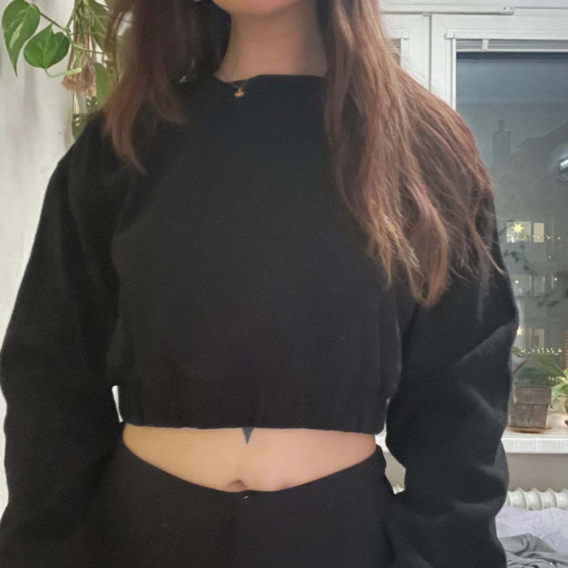 Croppad sweatshirt - 91