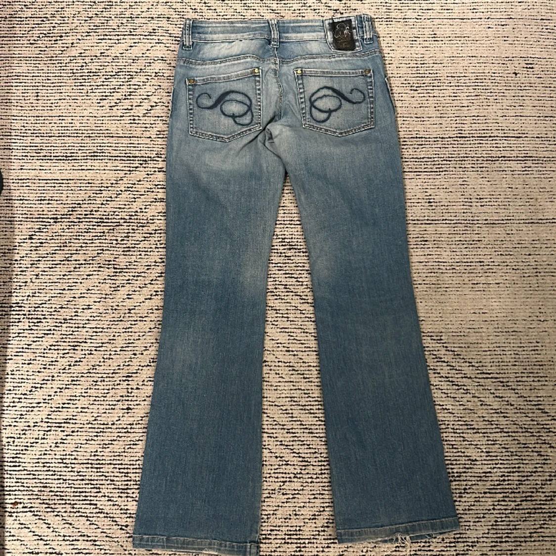 Lågmidjade bootcut Jeans - 90