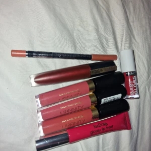 Läppglans+läppenna - Oanvända och oöppnade! Olika priser samt paketpris