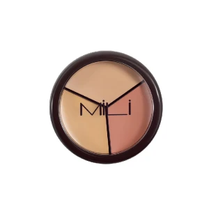 Mili cosmetics cover up concealer  - En liten pallet med 3 olika färger som hjälper till att korrigera och neutralisera med en naturlig och matt finish. Helt oanvänd produkt men öppen förpackning. Säljer då de inte är min nyans (vann på en tävling). Orginalpris är 165kr men säljer för 100kr
