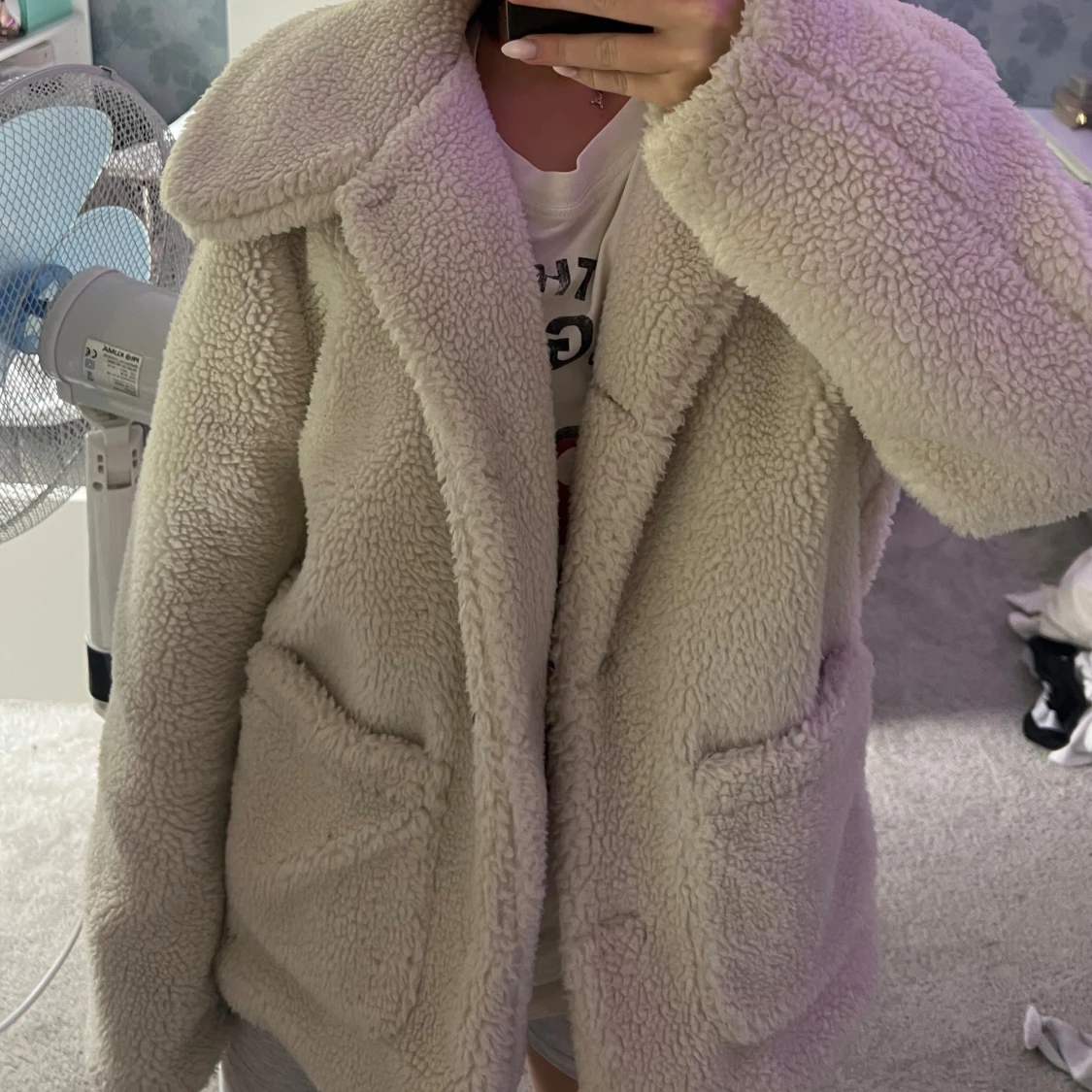 Fluffig jacka 💓💓💓 - 90