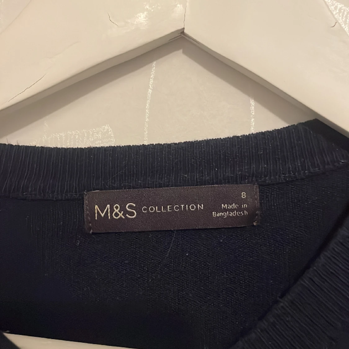 Marinblå kofta - 91