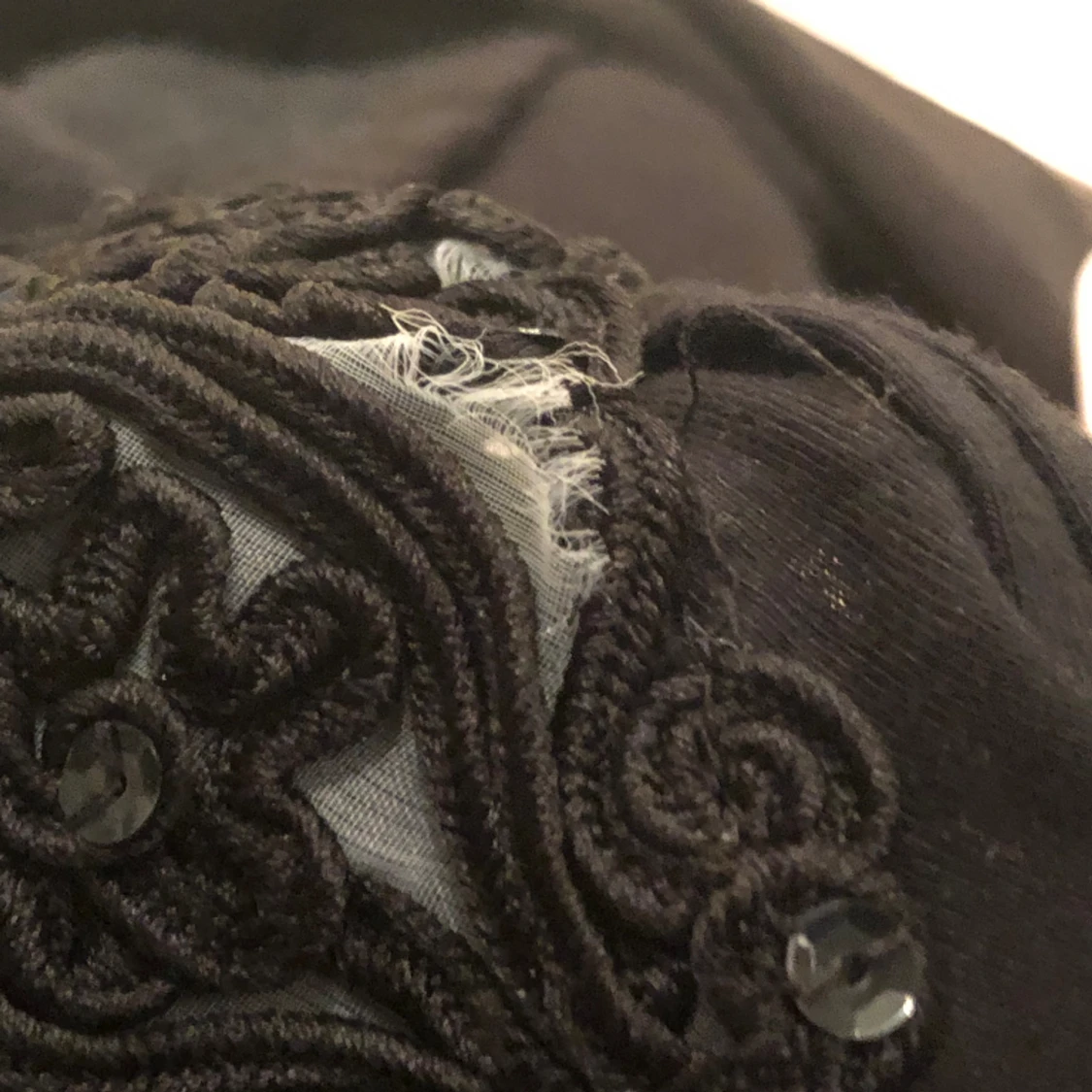 söt vintage festtopp - 90