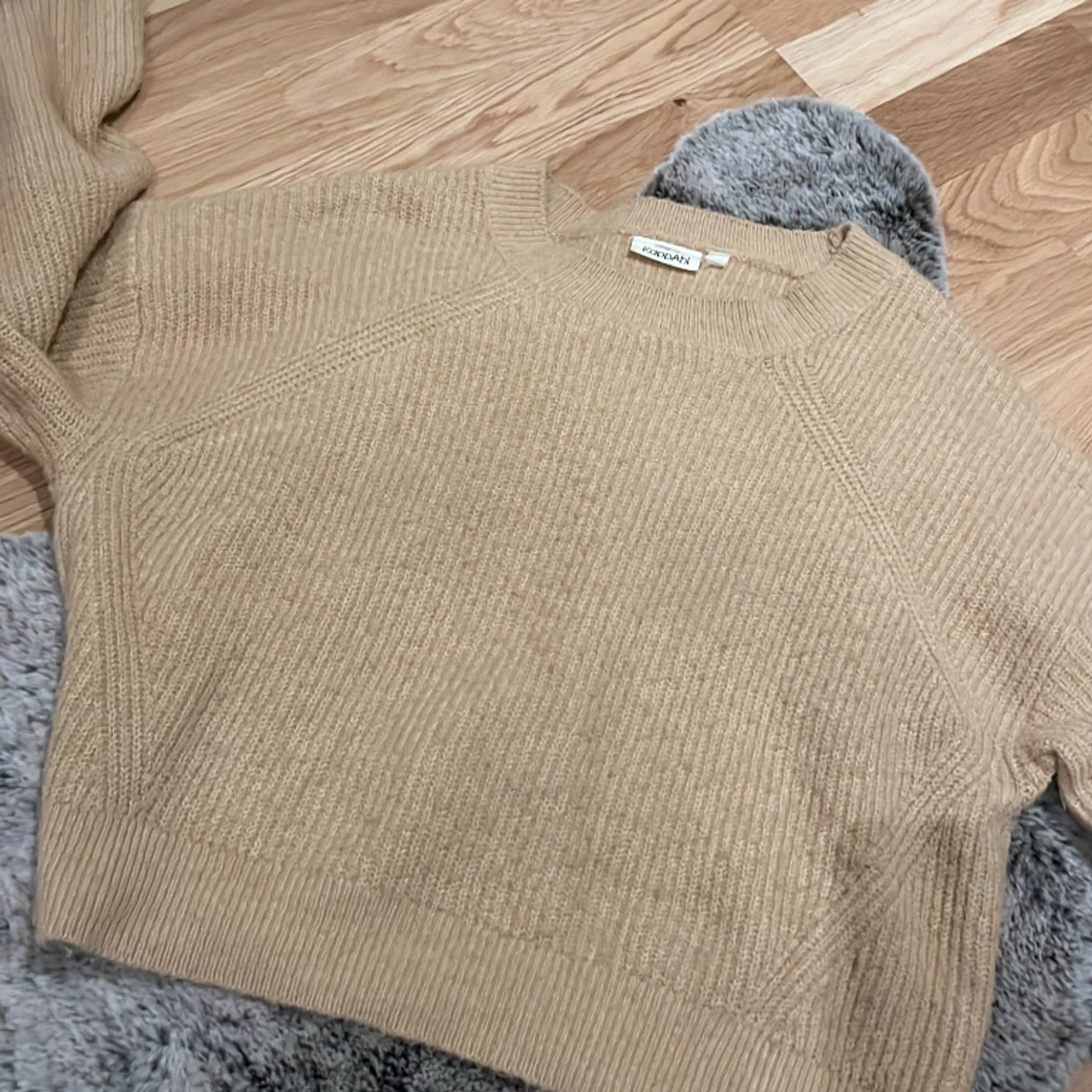 Mysig stickad tröja  - 90