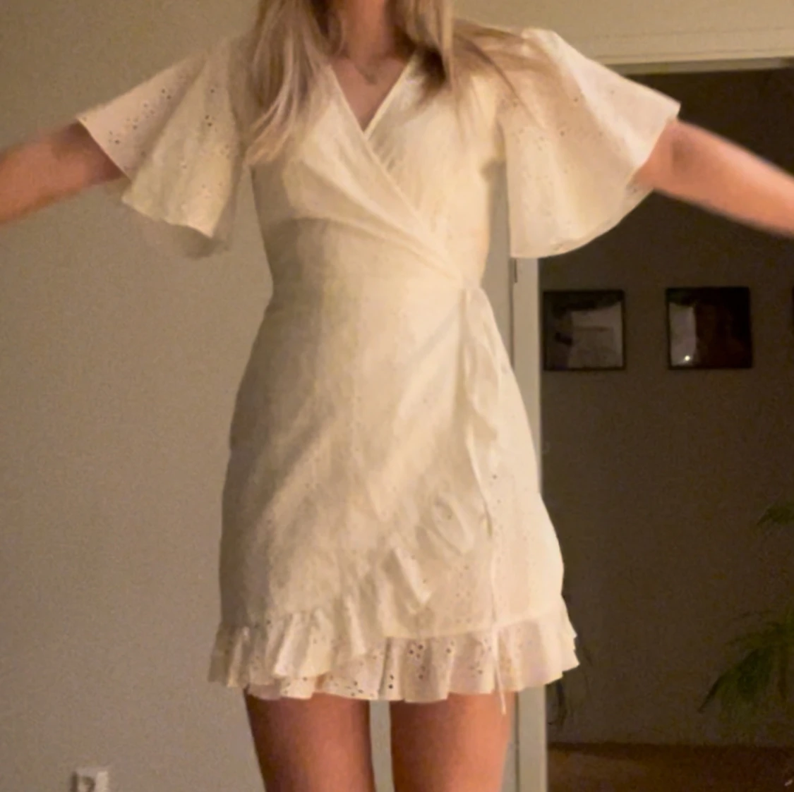 Vit klänning - 90