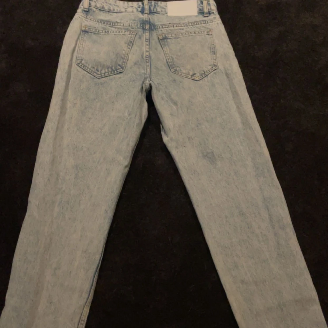 Jeans med färgskvätt - 91