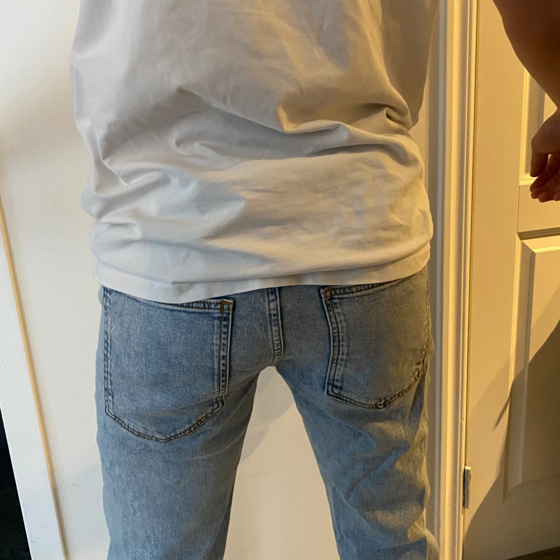 Ljusblåa jeans från Kappahl  - 90