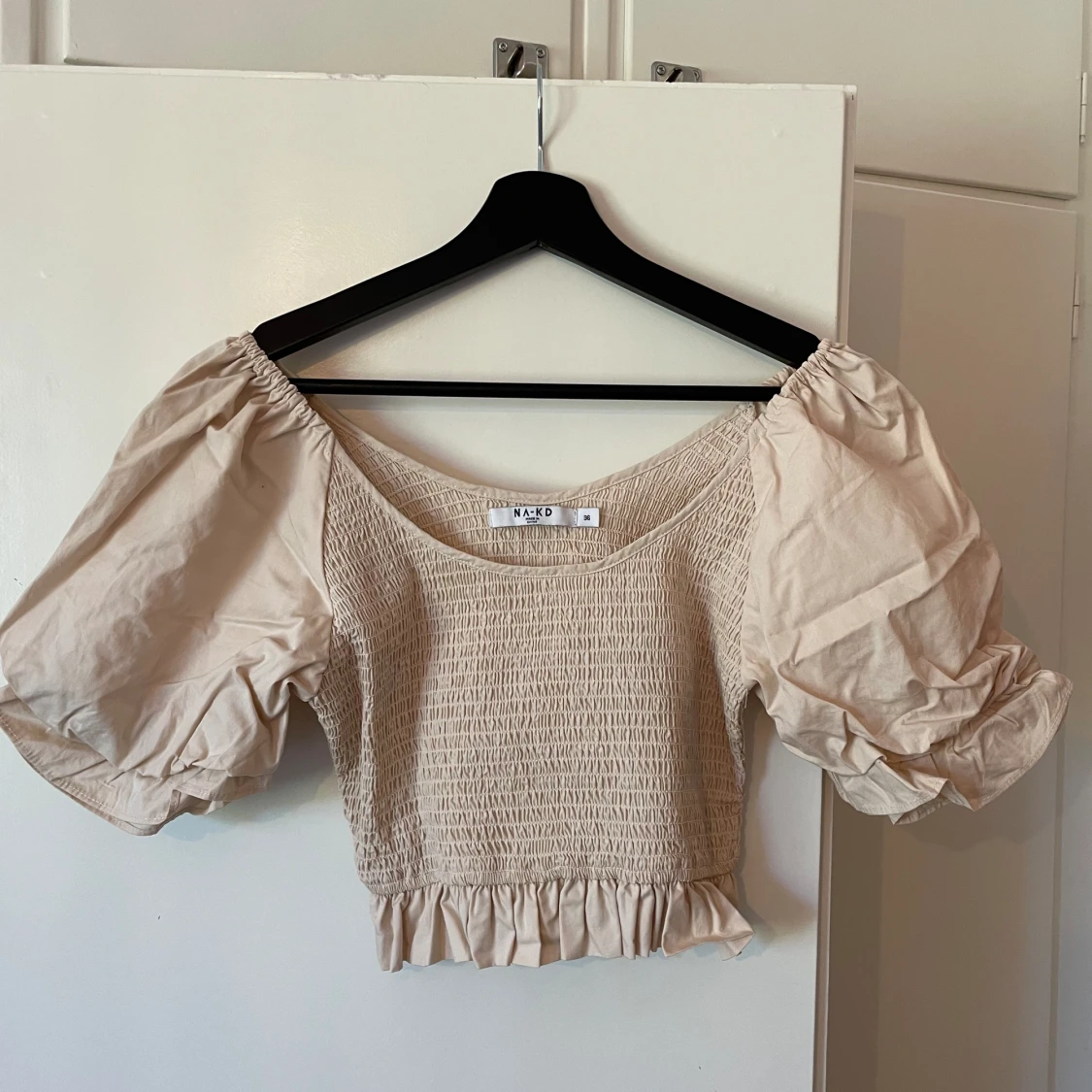 Beige blus 