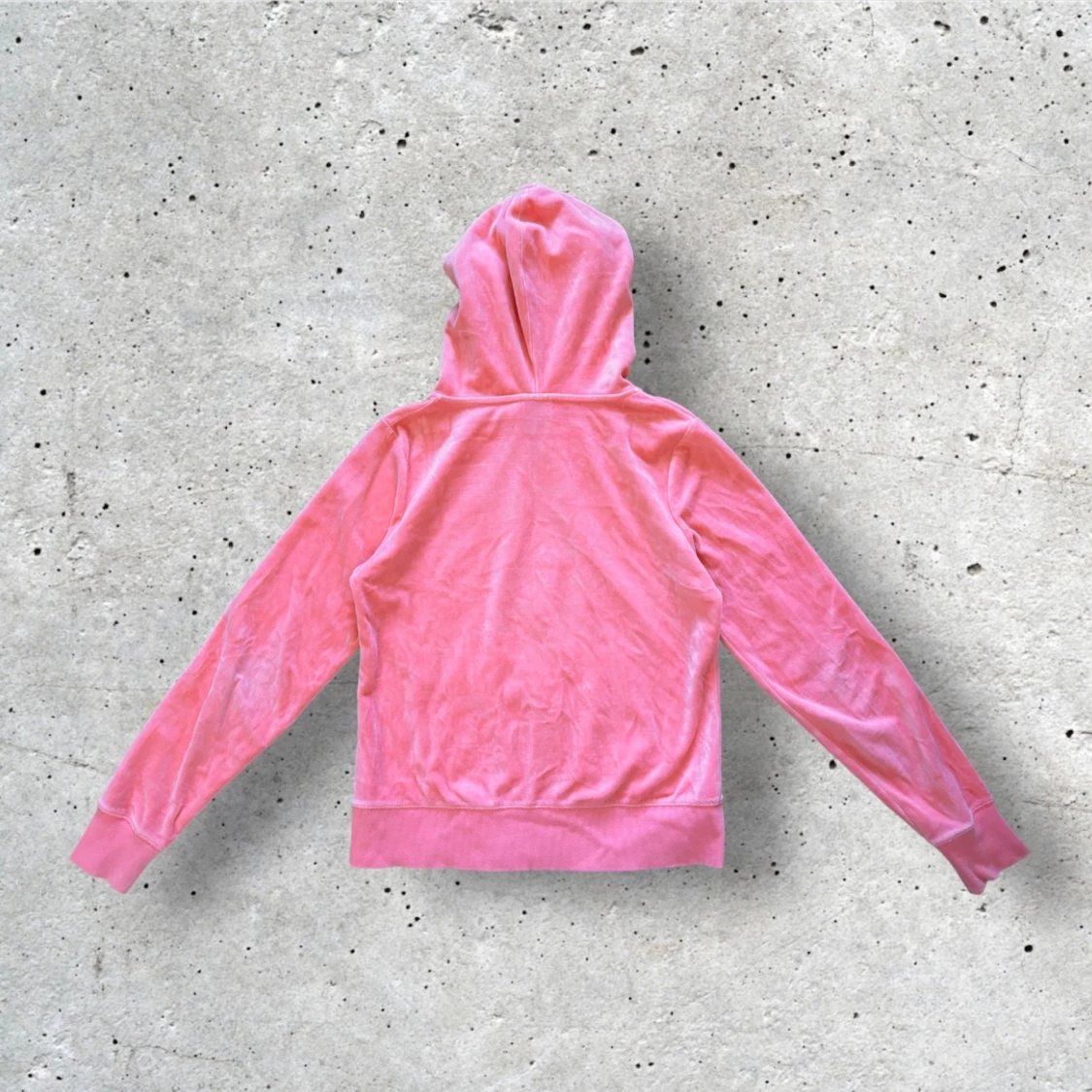 Rosa ziphoodie luvtröja - 90