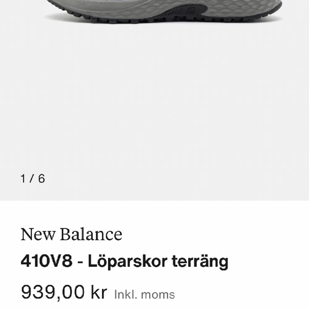 Helt nya och oanvända new balance skor. Kvitto finns och priset kan diskuteras.   Han en som är storlek 42 och en som är 43.. Skor.