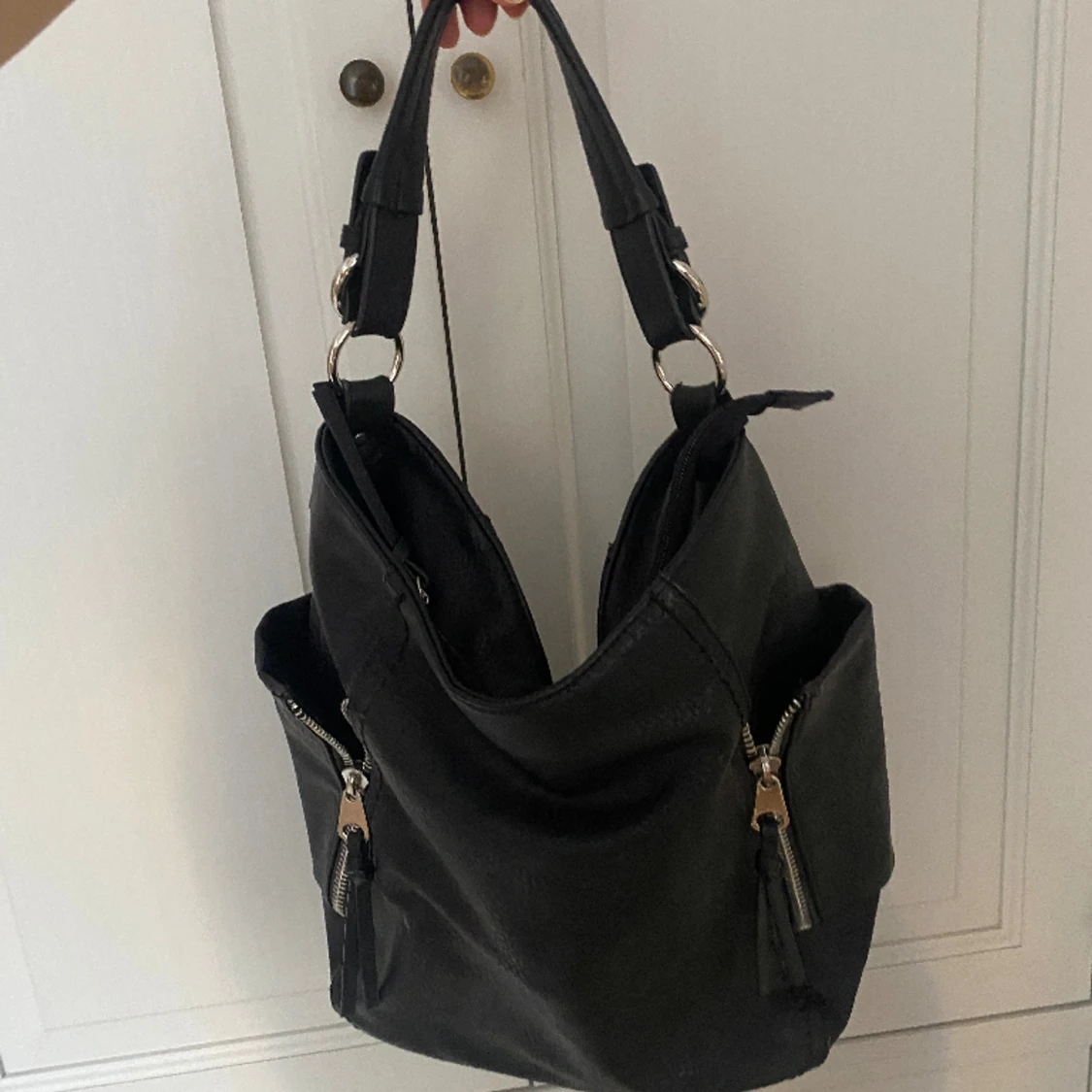 Svart bag väska  - 90