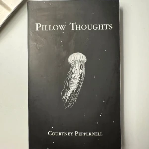 Dikt bok - Populär dikt bok ”pillow thoughts” skriven av Courtney Peppernell. Super fin och söt bok full med dikter. (Texten i boken är ej dålig som på bild, det är pga att jag har printscreenat. Kan skicka bild i pm) 
