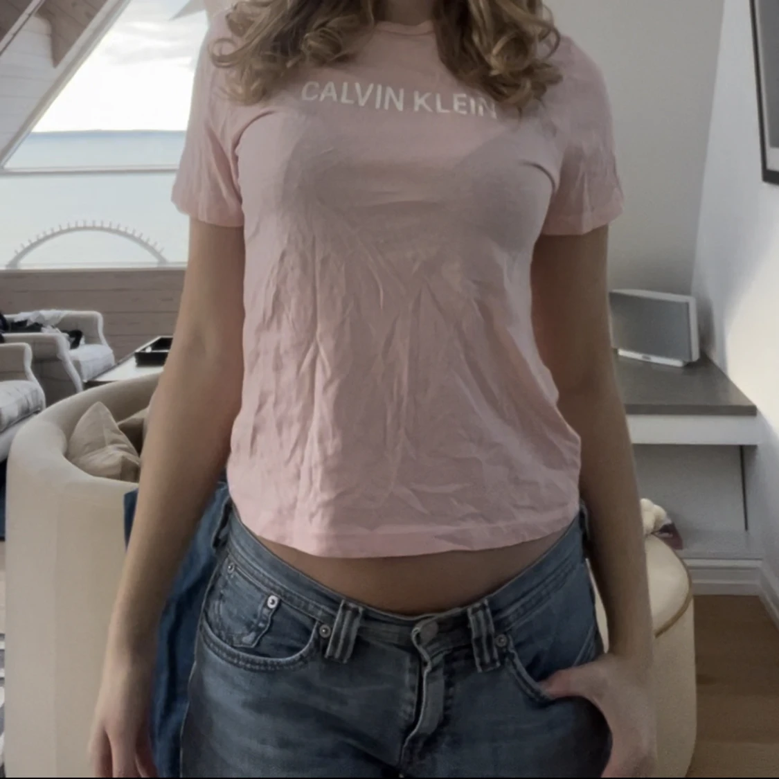 Calvin Klein Jeans rosa t-shirt 