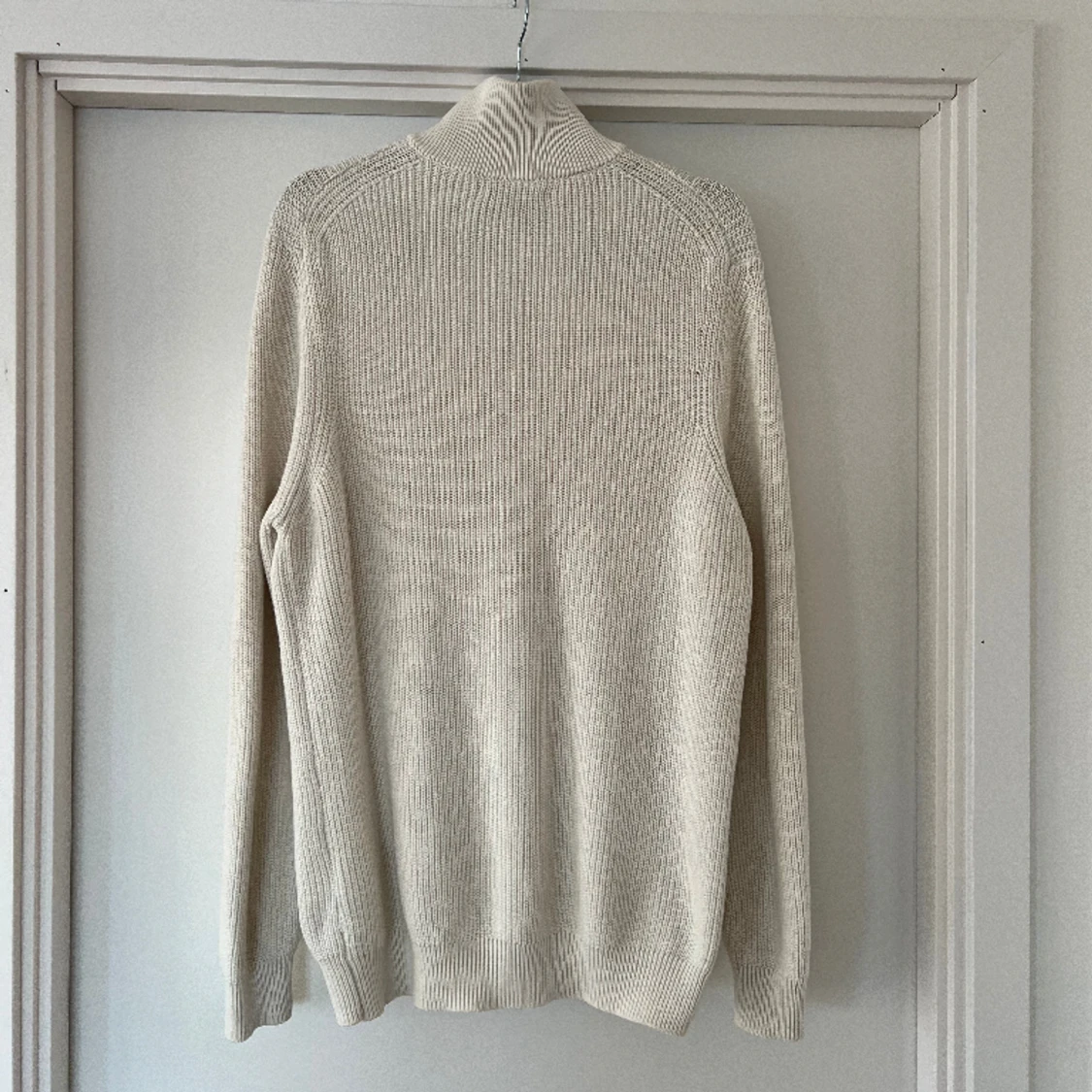 stickad halv zip - 90