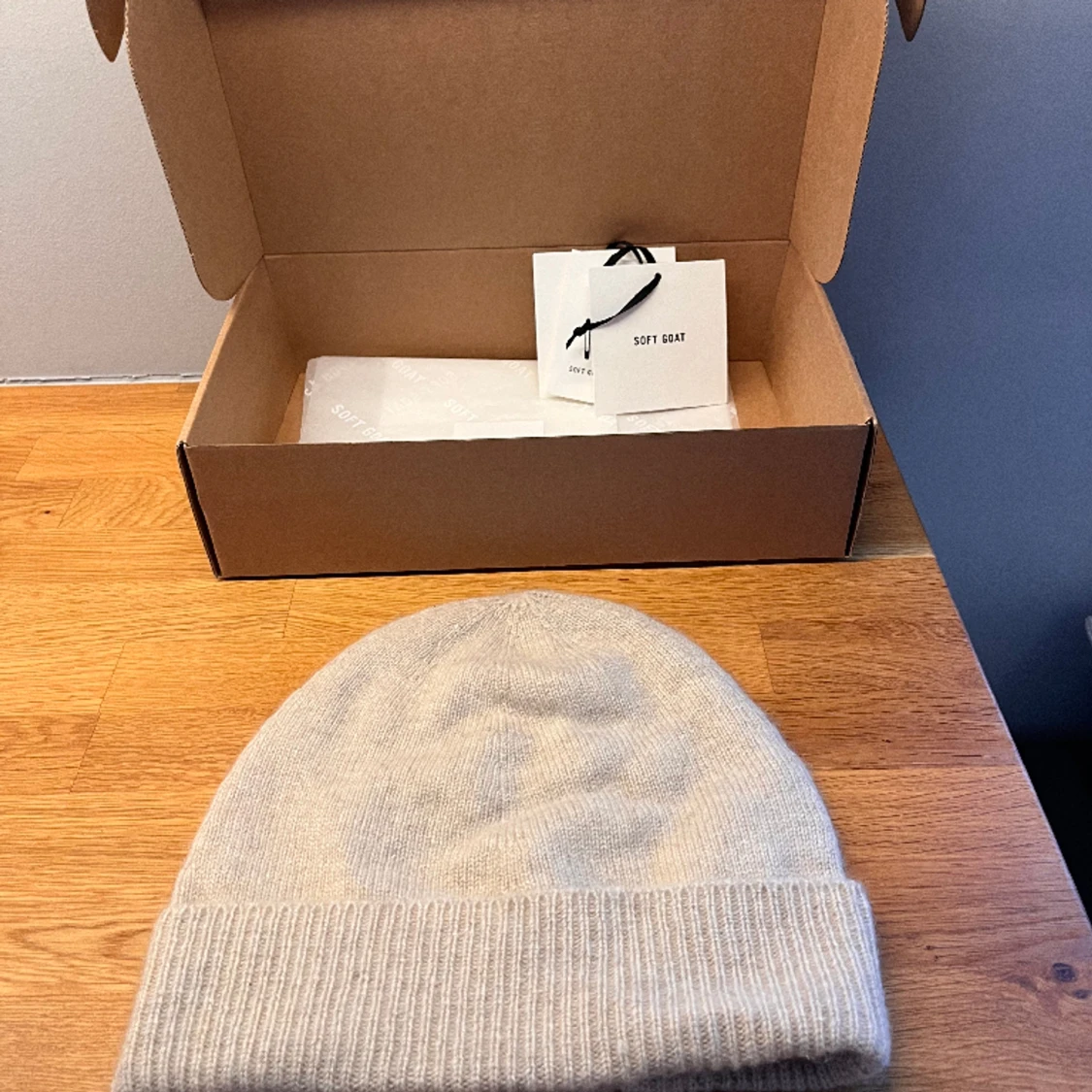 Soft goat mössa - 90