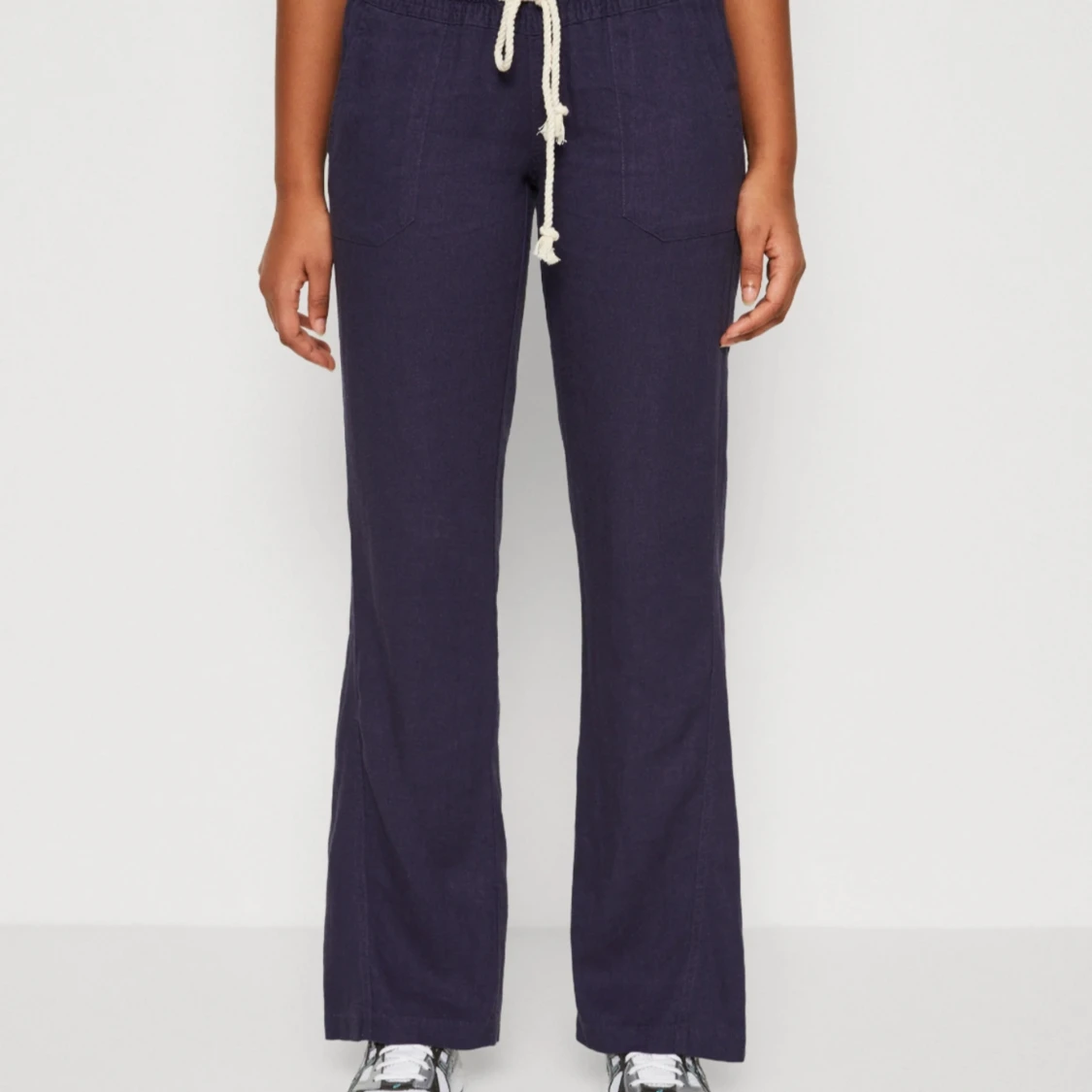 Blåa Roxy linnebyxor 