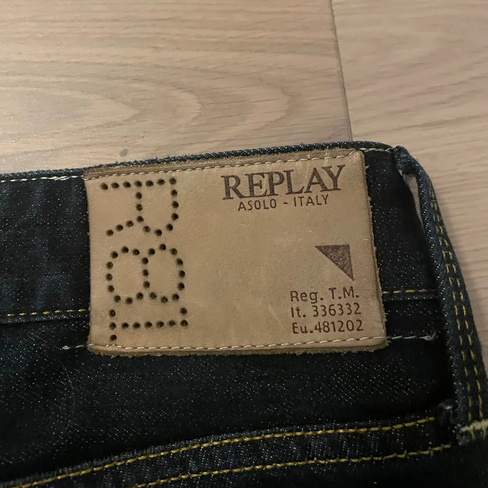 Riktigt feta vintage replay jeans i storlek 32/32🔥🔥🔥🤑🤑🤑. Jeans & Byxor.