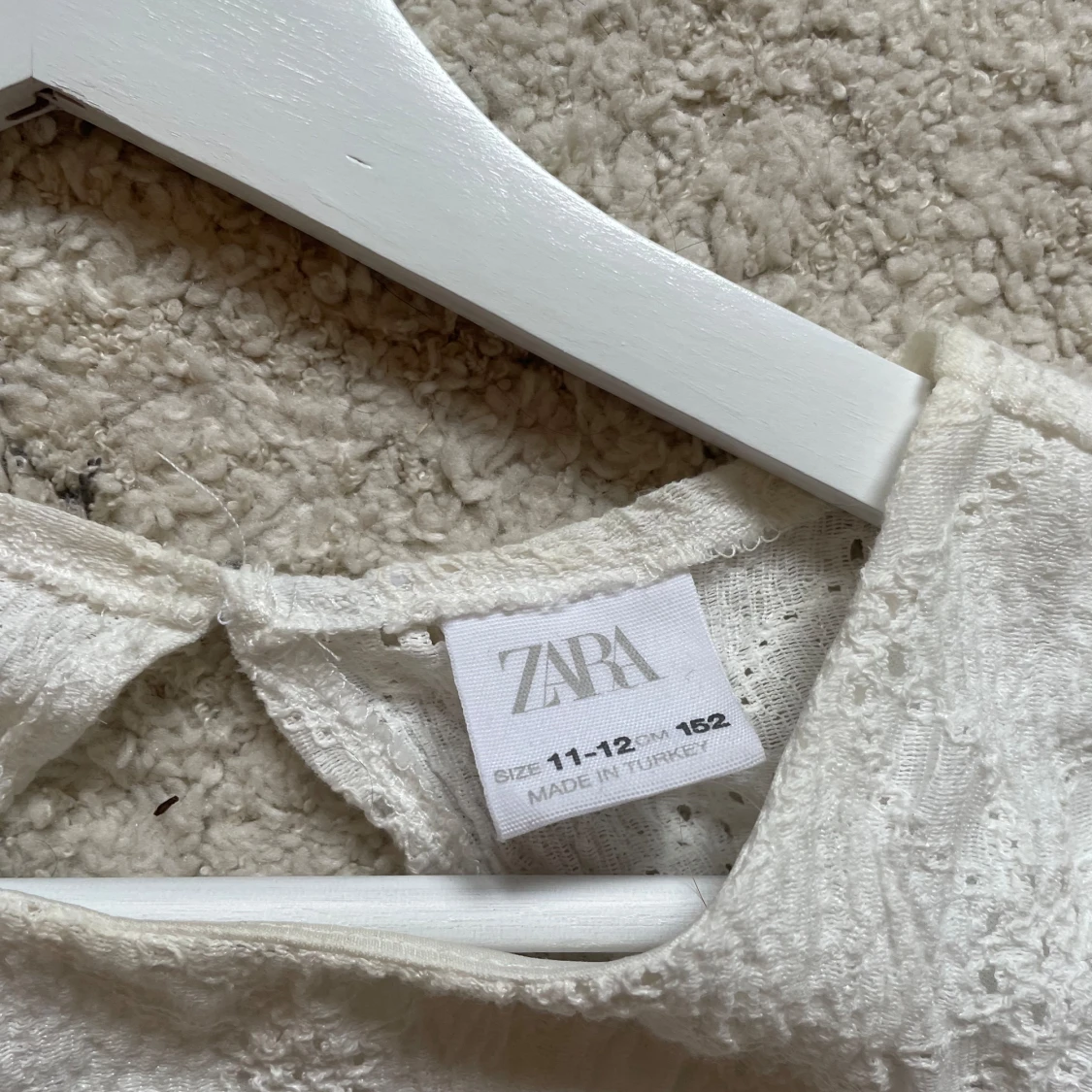 Vit zara klänning - 91