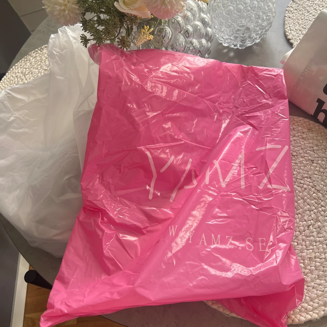 Vinröd väska Yams - 92