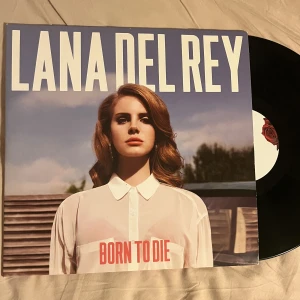 Lana del rey vinyl - Vinyl skiva, born to die. Den är i nuskick, utan skador<3