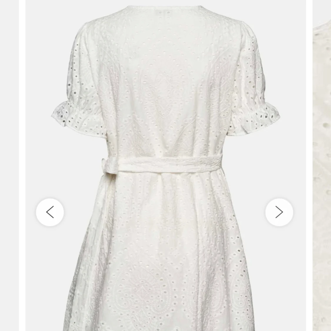 Vit klänning  - 90