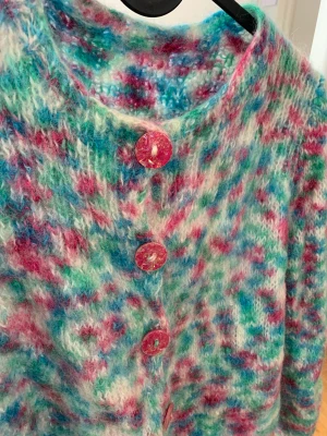 Stickad kofta - Stickad ullkofta! Fint skick