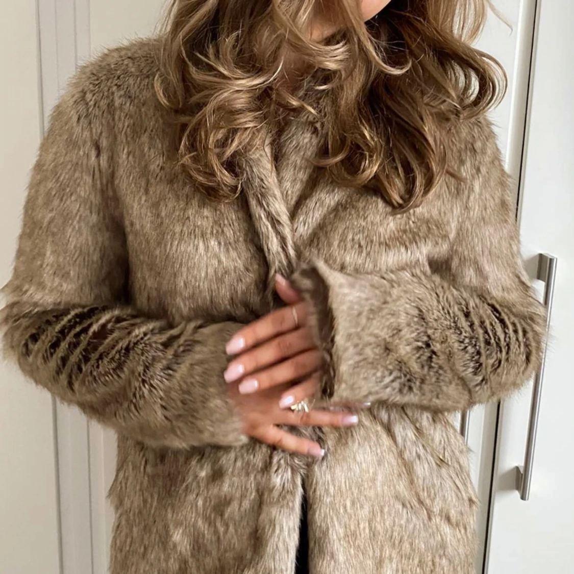 Pälsjacka🤎💋💄