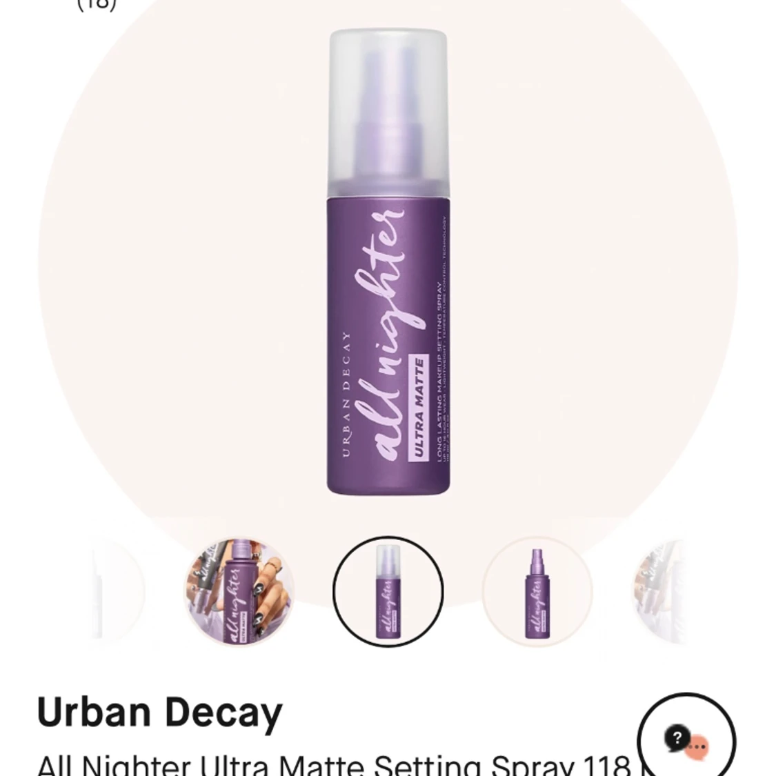 Urban Decay Settingspray - 90
