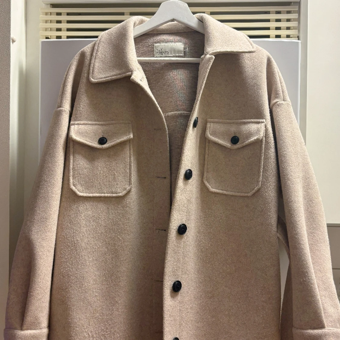 Beige kappa (schacket) - 90