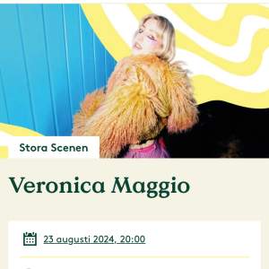 Hej jag söker 3 biljetter till Veronica Maggios konsert i Göteborg den 23 augusti🥰 Jag kan tänka mig att betala lite mer än Orginal priset! Hör av dig även om du har färre än tre biljett 🫶🏻🫶🏻🫶🏻