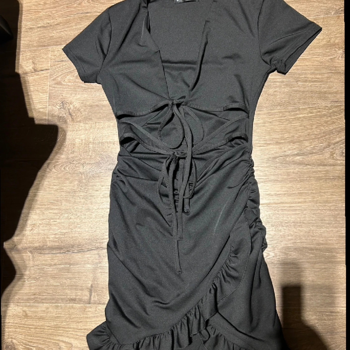 Shein - Framsida Knut Slätt Klänning - 90