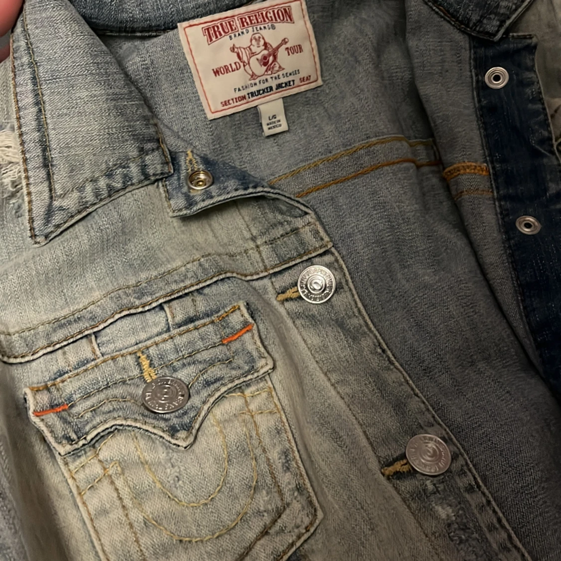 true religion jeans jacka - 90