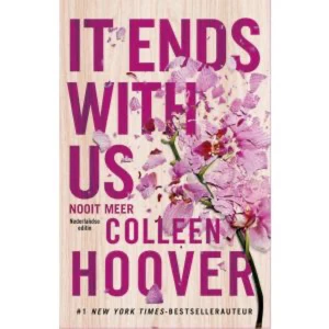 It ends with us - Boken har inte använts någon gång men den är köpt begagnad , ändå är den väldigt bra skick!💖