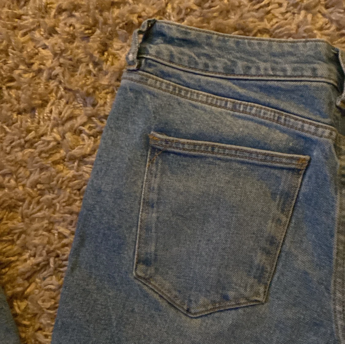 Blåa bootcut jeans🫶🏻 - 92