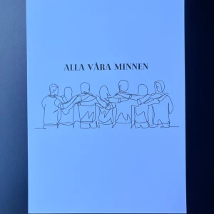 Hov1 poster ”alla våra minnen” - Ståendes  Storlek A4 50kr+frakt 