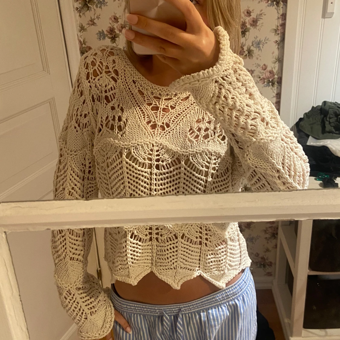 Zara Virkad topp - 90