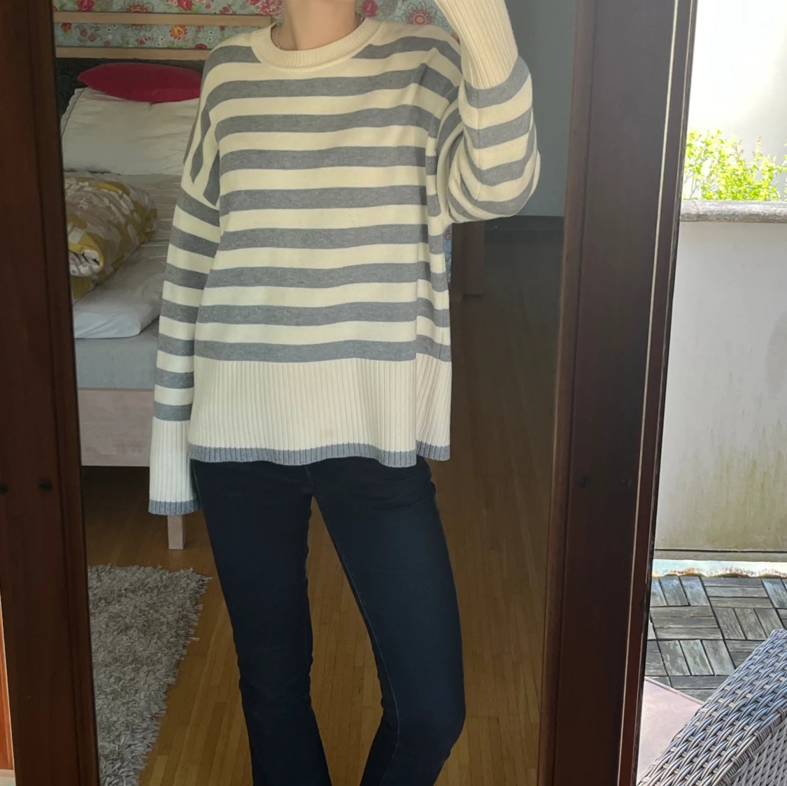 Stickad tröja  - 90