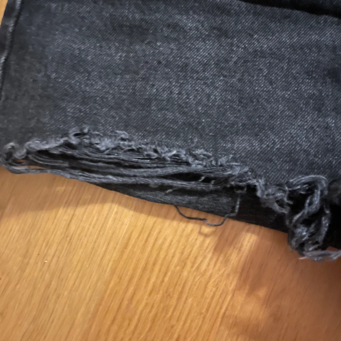 Svarta jeansshorts zara - 90