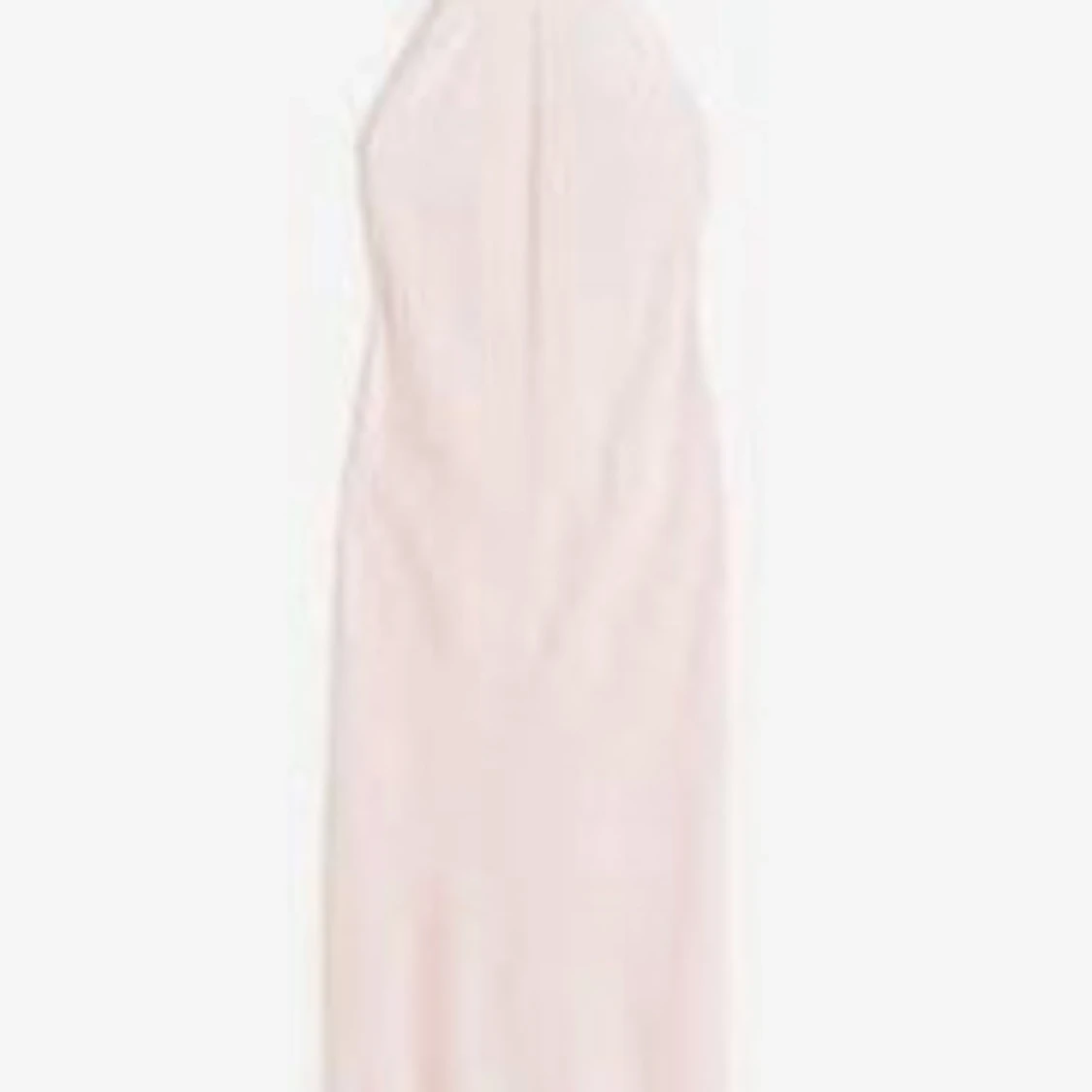 H&M lång satinklänning  - 90