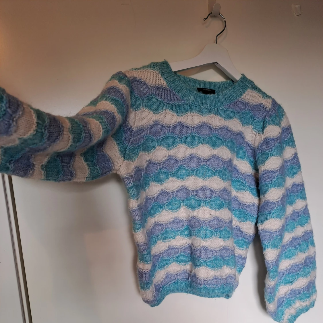 Stickad Tröja Pastell - 90